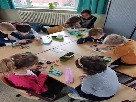 Leerlingen 1LA maken kennis met smartgames