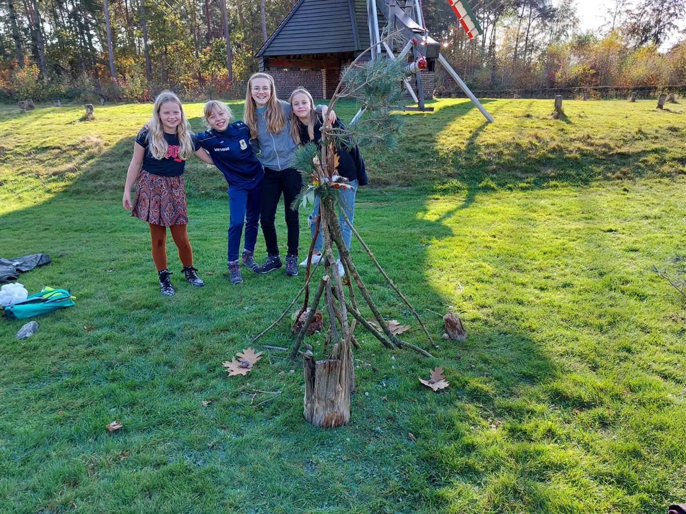 Muzische herfstwandeling: 6de leerjaar